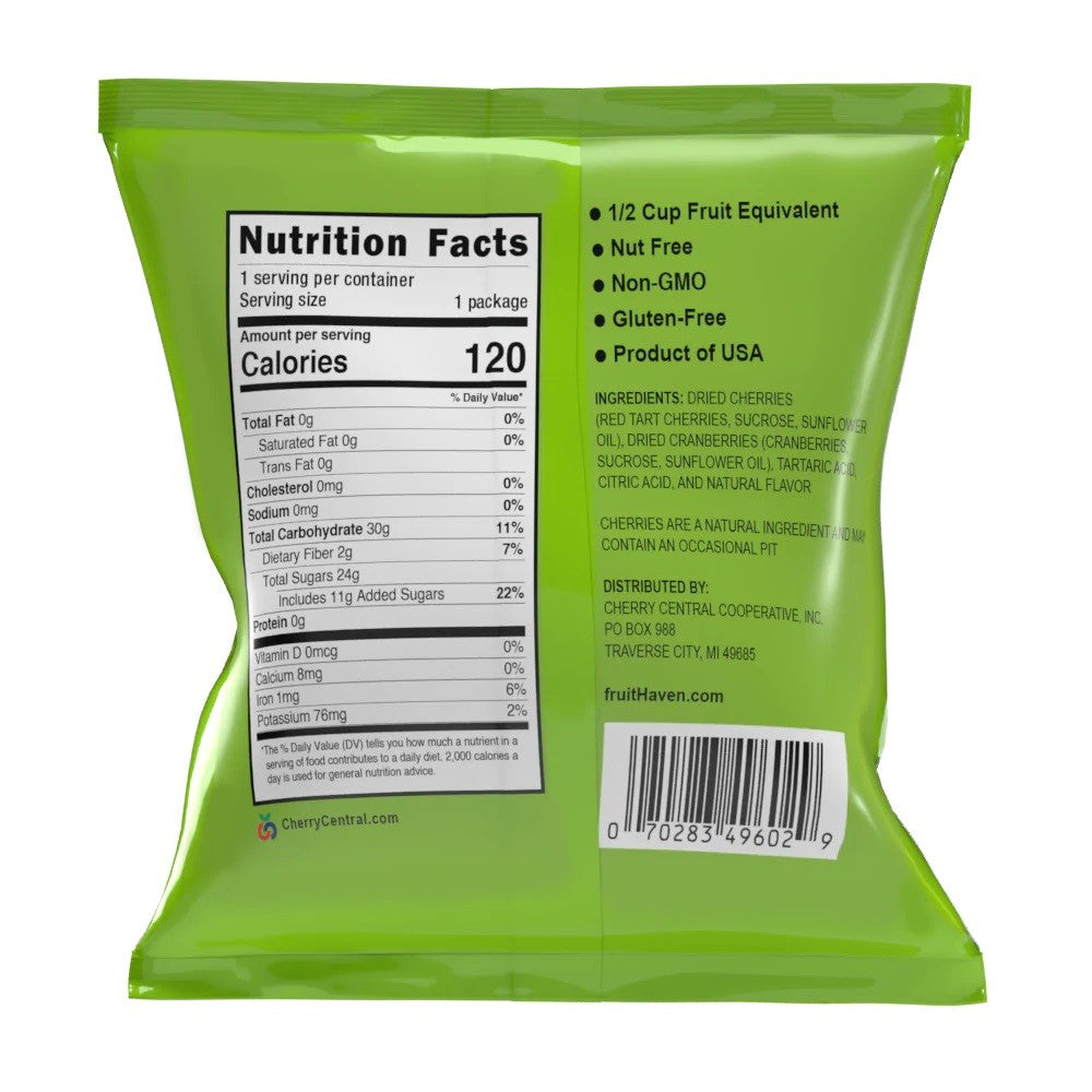 1.27 Oz Sour Berries, 100 Pack