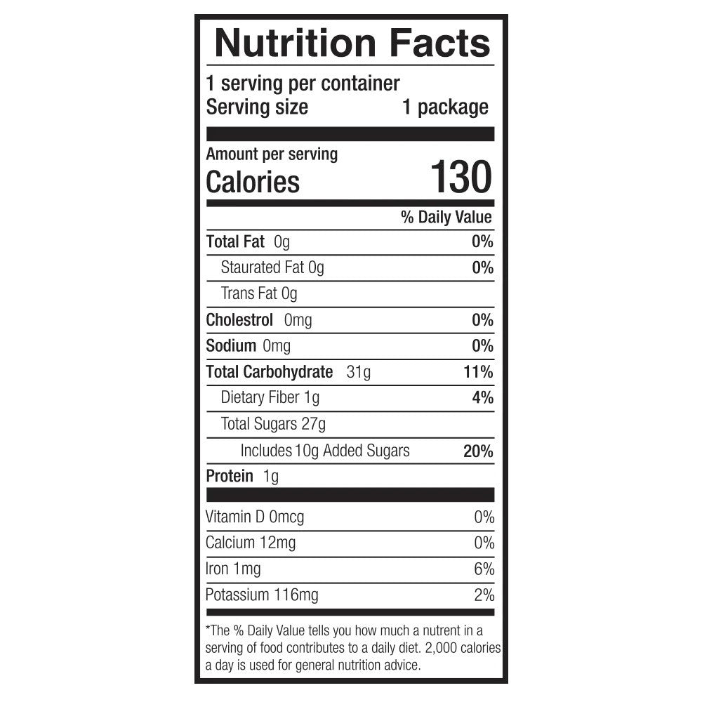 1.36 Oz Cherries, 100 Pack