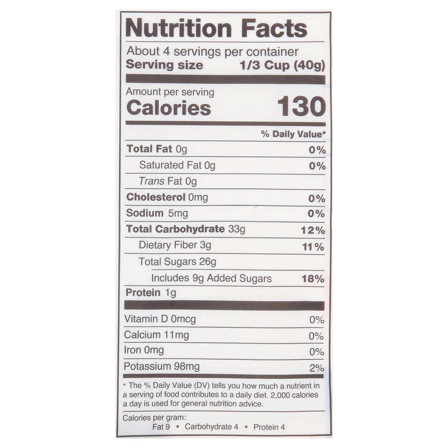 6 Oz Dried Blueberries