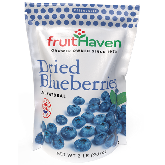 32 Oz Dried Blueberries Payson Fruit Growers